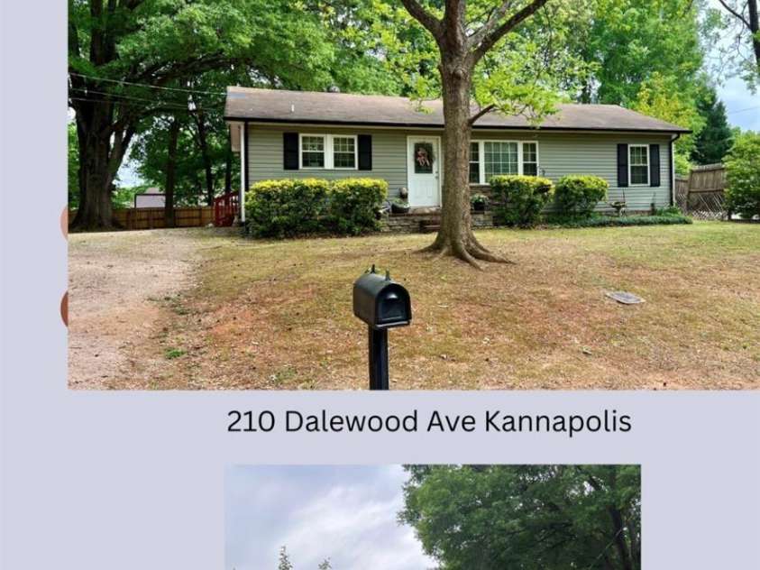 210 Dalewood Avenue, Kannapolis, NC 28083.  MLS# CAR4409111, YatesRealty ID 40261. 
