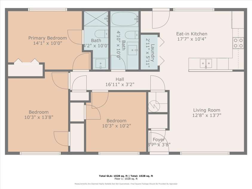 2508 Carrington Court, Charlotte, NC 28208.  MLS# CAR4288824, YatesRealty ID 4027. Floor plan for 2508 Carrington Ct