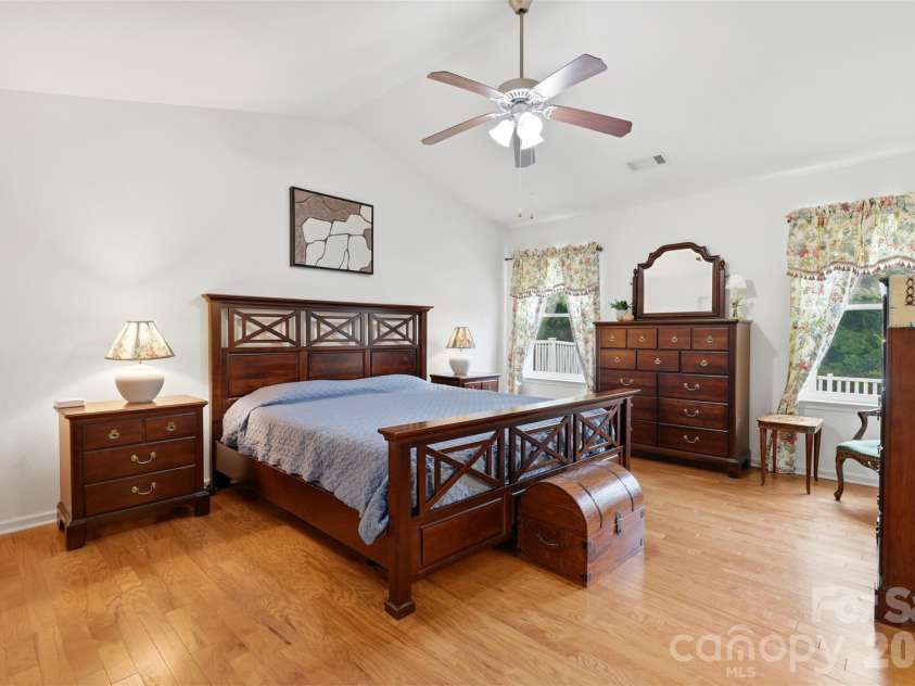 1112 Marcus Street, Indian Land, SC 29707.  MLS# CAR4403014, YatesRealty ID 40273. Primary Bedroom with Vaulted Ceiling