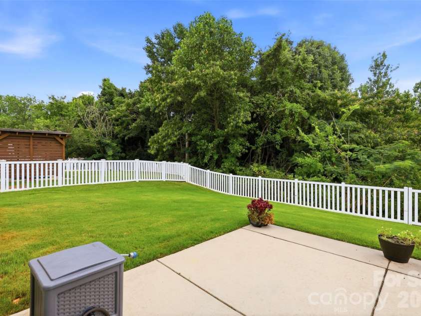 1112 Marcus Street, Indian Land, SC 29707.  MLS# CAR4403014, YatesRealty ID 40273. Private, Fended-in Backyard