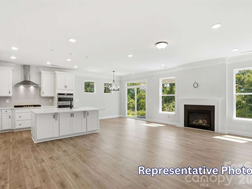 128 Swing Way, Troutman, NC 28166.  MLS# CAR4391618, YatesRealty ID 40277. Family Room