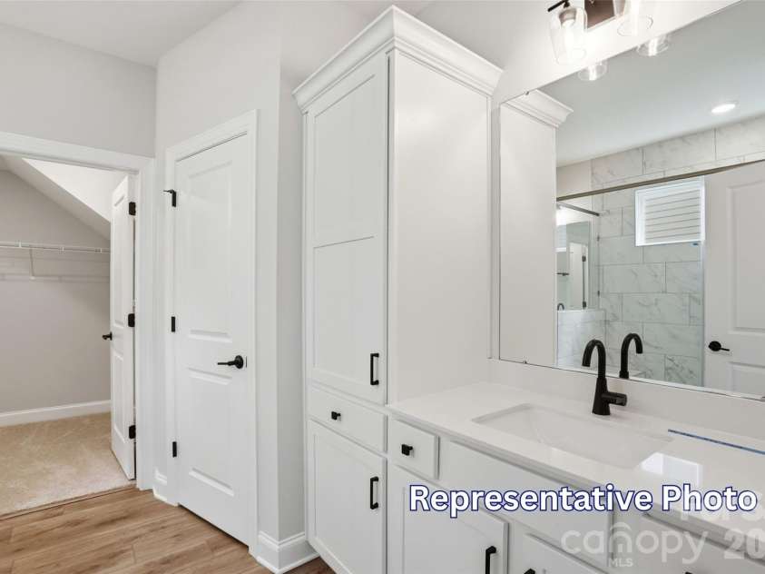 128 Swing Way, Troutman, NC 28166.  MLS# CAR4391618, YatesRealty ID 40277. Primary Bathroom