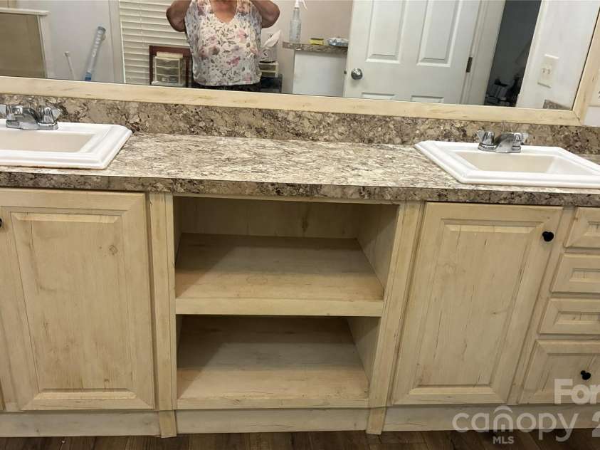 3761 & 3767 Walker Road, Rock Hill, SC 29730.  MLS# CAR4407796, YatesRealty ID 40280. Double Vanity Primary Bathroom