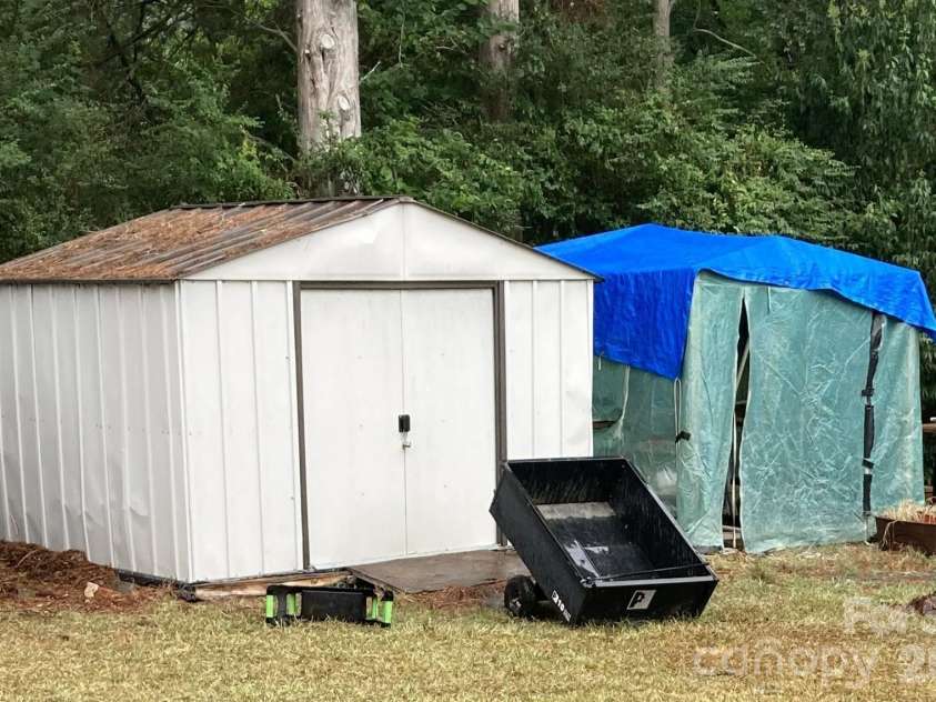 3761 & 3767 Walker Road, Rock Hill, SC 29730.  MLS# CAR4407796, YatesRealty ID 40280. Storage Sheds