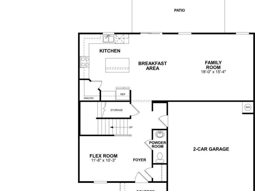 2015 Boulder Ridge Drive, Gastonia, NC 28052.  MLS# CAR4408639, YatesRealty ID 40283. First floor