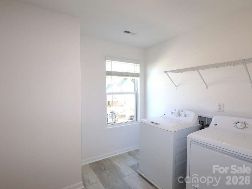 641 Willoughby Park Drive, Monroe, NC 28112.  MLS# CAR4408928, YatesRealty ID 40290. Laundry room