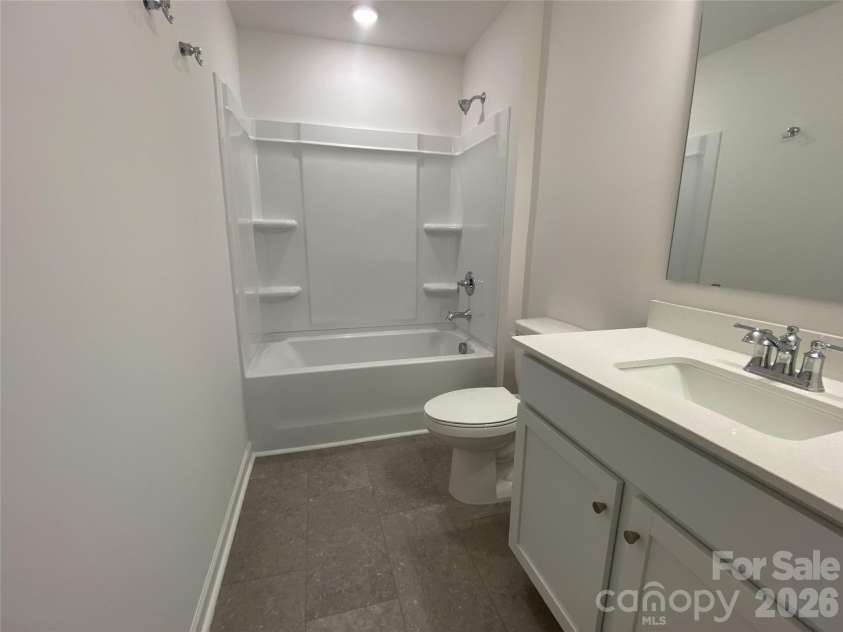 1153 Overbrook Place, Wingate, NC 28174.  MLS# CAR4408644, YatesRealty ID 40293. Secondary bathroom