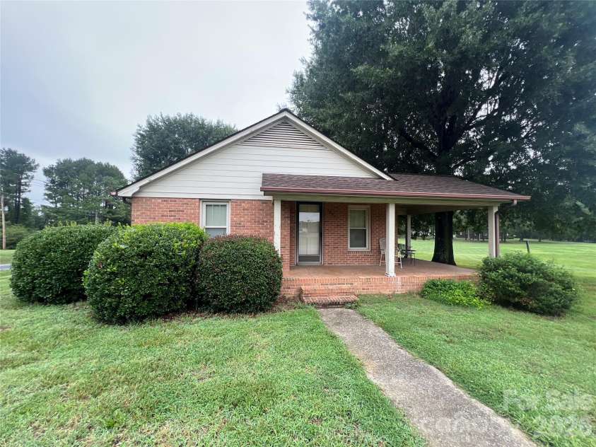 28331 Canton Road, Albemarle, NC 28001.  MLS# CAR4408621, YatesRealty ID 40326. Front of house