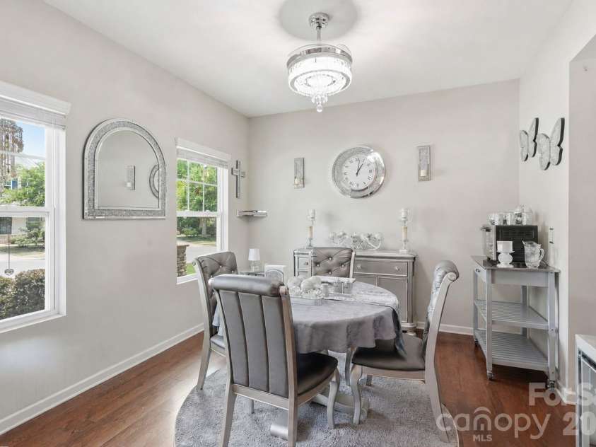 3921 Bighorn Way, Gastonia, NC 28056.  MLS# CAR4408782, YatesRealty ID 40330. Dining room