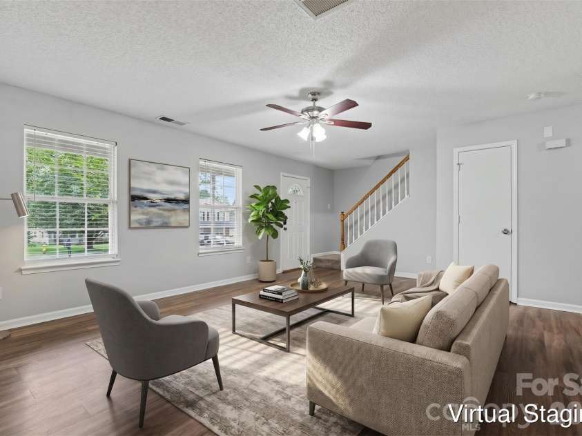 2994 Champion Lane, Concord, NC 28025.  MLS# CAR4408234, YatesRealty ID 40333. Virtually staged