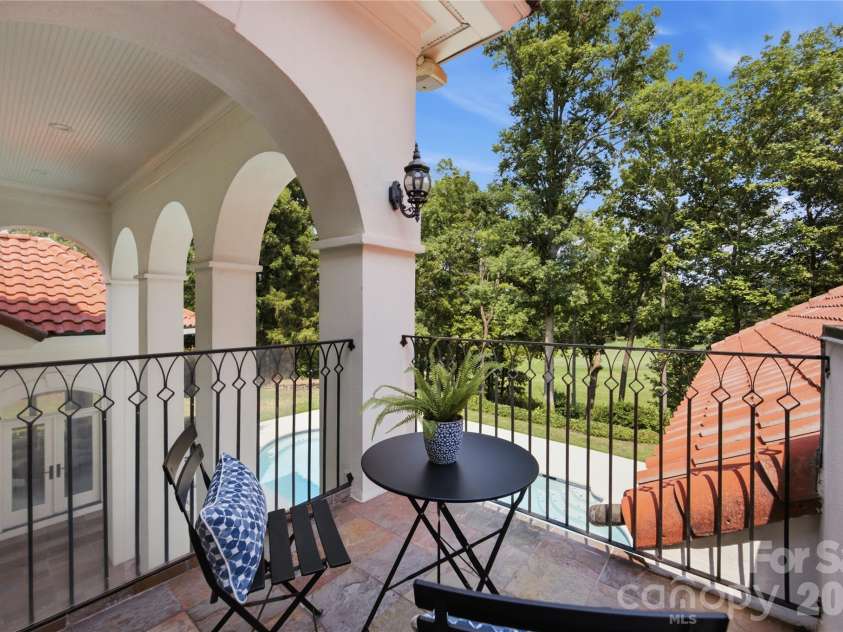 7225 Governors Row, Charlotte, NC 28277.  MLS# CAR4364336, YatesRealty ID 40339. Balcony with a view