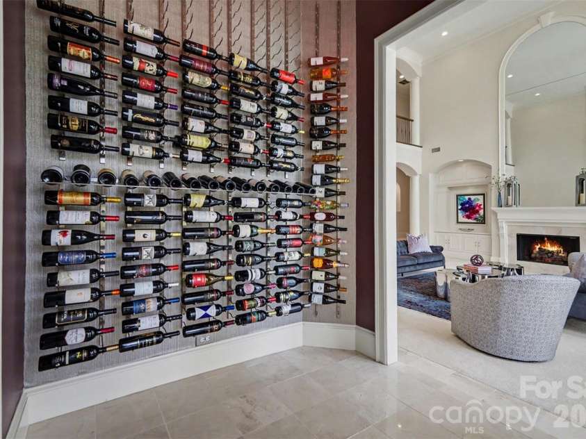 7225 Governors Row, Charlotte, NC 28277.  MLS# CAR4364336, YatesRealty ID 40339. Wine Storage