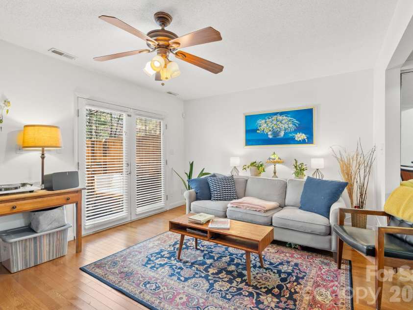 16 Spears Avenue, Asheville, NC 28801.  MLS# CAR4344321, YatesRealty ID 4040. Doors to Back Deck