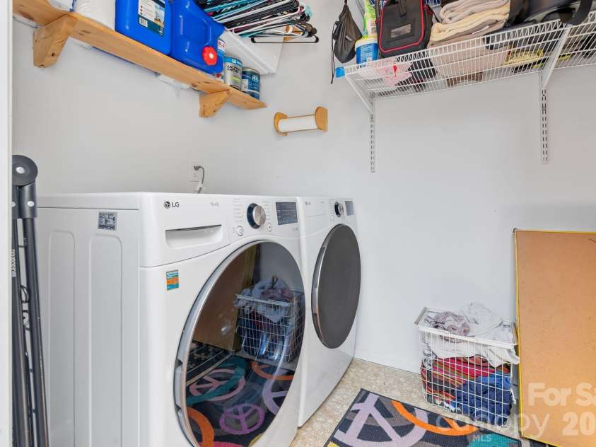 16 Spears Avenue, Asheville, NC 28801.  MLS# CAR4344321, YatesRealty ID 4040. Storage and Laundry Room