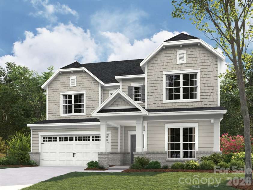 4804 Glen Stripe Drive, Indian Trail, NC 28079.  MLS# CAR4367147, YatesRealty ID 40417. Elevation rendering only