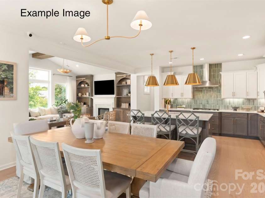 4804 Glen Stripe Drive, Indian Trail, NC 28079.  MLS# CAR4367147, YatesRealty ID 40417. Example Photo - Kitchen/Dining