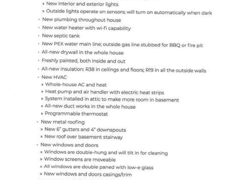 241 Pole Creasman Road, Asheville, NC 28806.  MLS# CAR4199603, YatesRealty ID 4043. Feature List