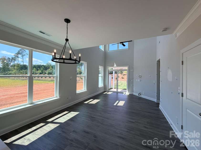 126 Pointer Trail, Troutman, NC 28166.  MLS# CAR4376584, YatesRealty ID 40435. Breakfast Area