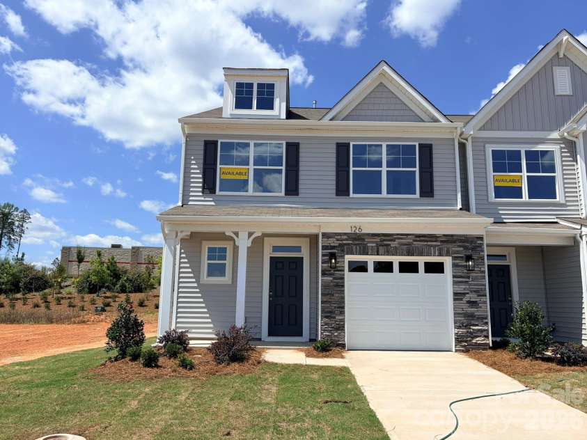126 Pointer Trail, Troutman, NC 28166.  MLS# CAR4376584, YatesRealty ID 40435. Homesite 12 features a Cary F floorplan with
