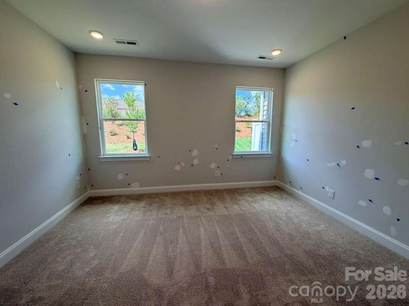 126 Pointer Trail, Troutman, NC 28166.  MLS# CAR4376584, YatesRealty ID 40435. Primary Bedroom