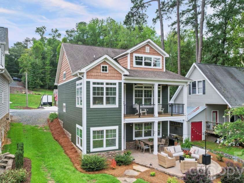 698 Lake Head Road, Norwood, NC 28128.  MLS# CAR4408589, YatesRealty ID 40436. Lake Side View