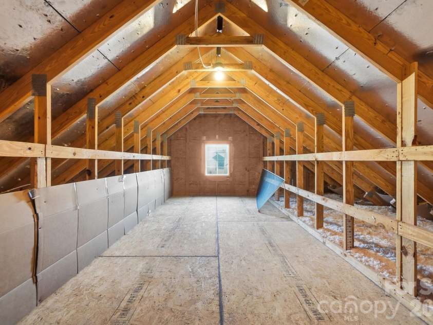 1620 Red Leaf Drive, Fort Mill, SC 29715.  MLS# CAR4402773, YatesRealty ID 40438. Walk up attic space above the garage