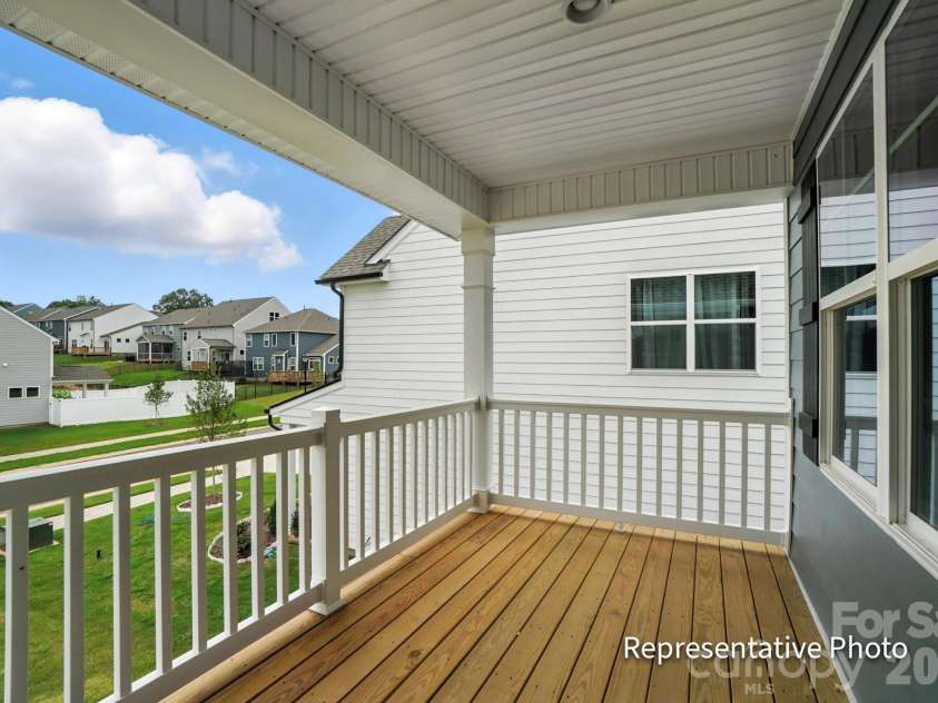 6022 New River Drive, Huntersville, NC 28078.  MLS# CAR4409552, YatesRealty ID 40455. Balcony