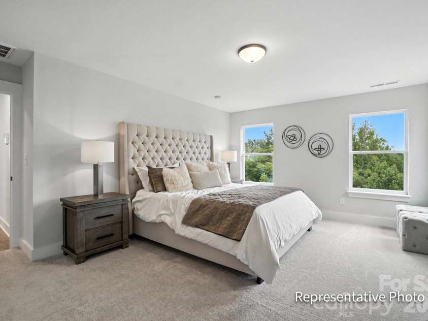 6022 New River Drive, Huntersville, NC 28078.  MLS# CAR4409552, YatesRealty ID 40455. Primary Bedroom
