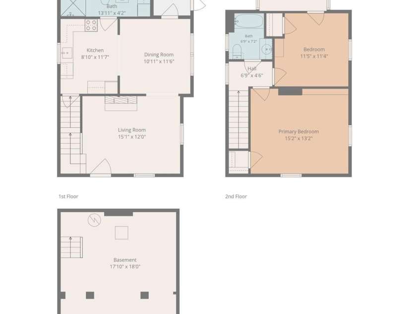 28 Woodlawn Avenue, Asheville, NC 28801.  MLS# CAR4405546, YatesRealty ID 40468. Floorplan