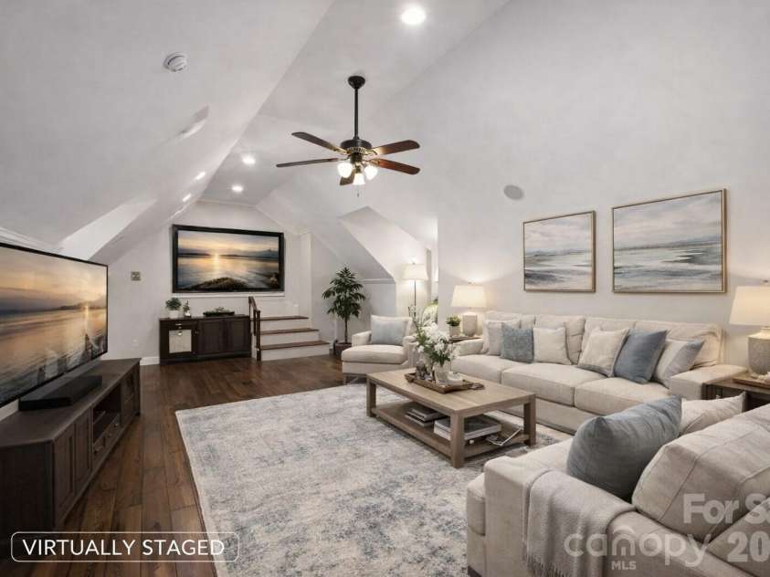 108 Washam Road, Mooresville, NC 28117.  MLS# CAR4334255, YatesRealty ID 4048. Spacious Bonus Room (Virtually Staged)