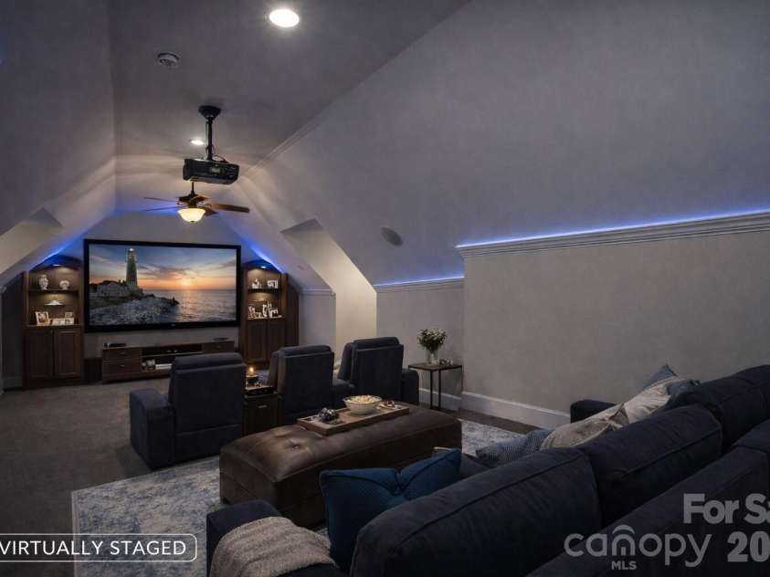 108 Washam Road, Mooresville, NC 28117.  MLS# CAR4334255, YatesRealty ID 4048. Virtually Staged, Bright upper level loft or theater room