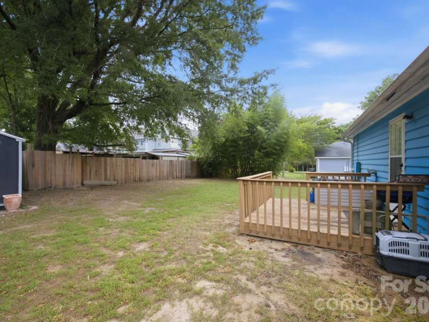 302 Elm Street, Wingate, NC 28174.  MLS# CAR4404536, YatesRealty ID 40487. Back