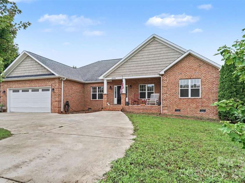 4574 Hunter Rhyne Road, Lincolnton, NC 28092.  MLS# CAR4398047, YatesRealty ID 40491. Front