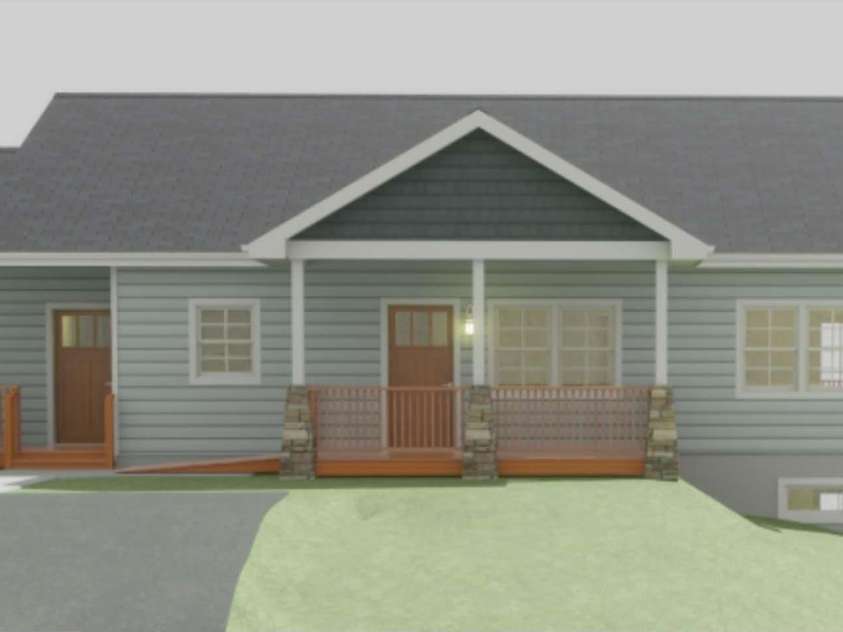 47 Westside Village Road, Fairview, NC 28730.  MLS# CAR4153878, YatesRealty ID 405. Rendering