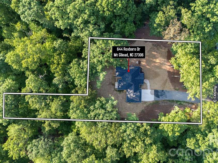 644 Roxboro Drive, Mount Gilead, NC 27306.  MLS# CAR4407775, YatesRealty ID 40509. 