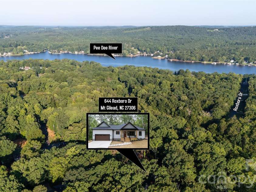 644 Roxboro Drive, Mount Gilead, NC 27306.  MLS# CAR4407775, YatesRealty ID 40509. 