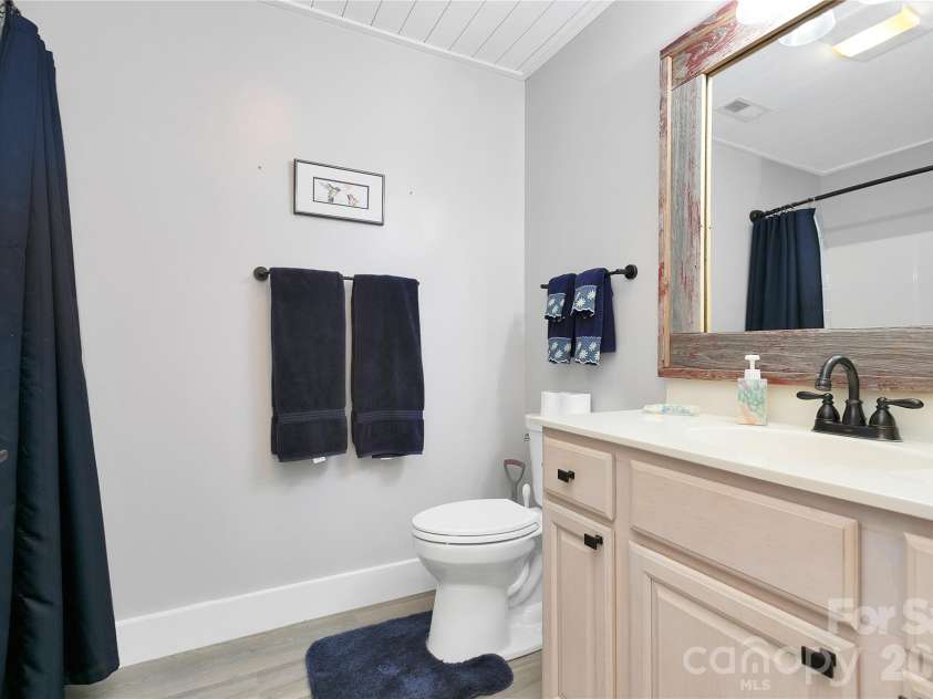 2 Duya Court, Brevard, NC 28712.  MLS# CAR4404747, YatesRealty ID 40518. Lower level Bathroom
