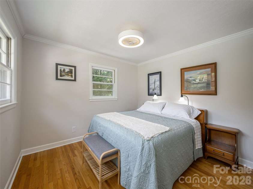 525 Carson Drive, Hendersonville, NC 28791.  MLS# CAR4409464, YatesRealty ID 40537. Bedroom 2