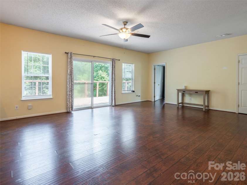 10 Ashe Road, Candler, NC 28715.  MLS# CAR4408371, YatesRealty ID 40538. Easy access to back deck