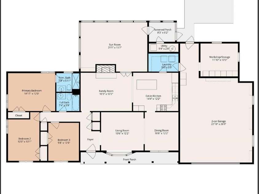 6637 Old Post Road, Charlotte, NC 28212.  MLS# CAR4407998, YatesRealty ID 40539. 