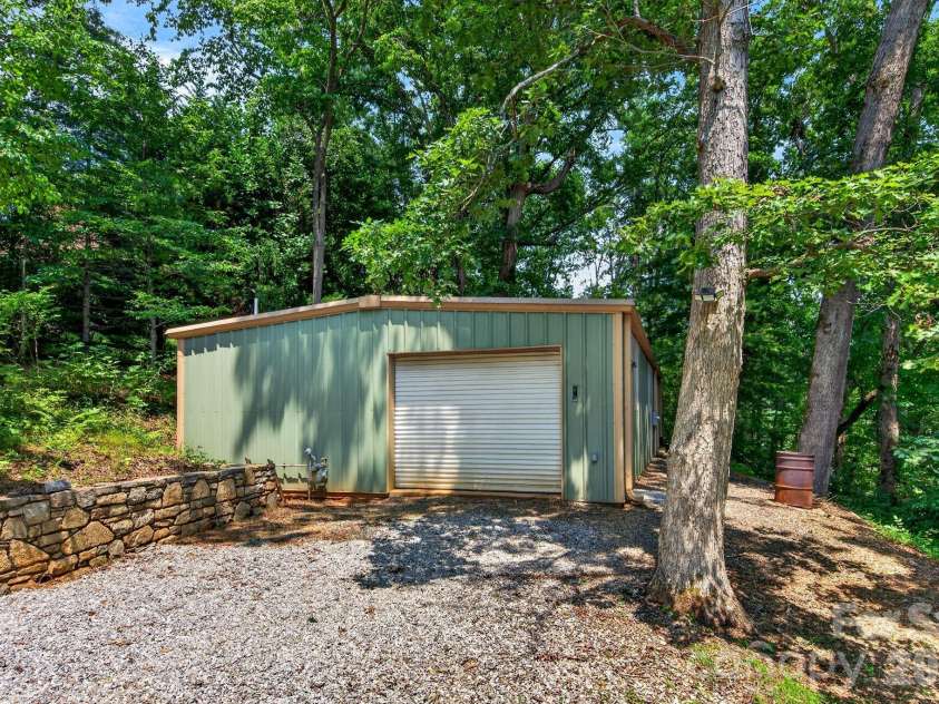 760 Glenn Bridge Road, Arden, NC 28704.  MLS# CAR4408789, YatesRealty ID 40540. Large Detached Workshop