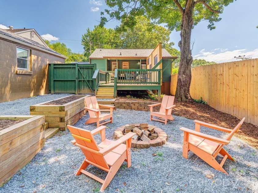 78 Morris Street, Asheville, NC 28806.  MLS# CAR4402363, YatesRealty ID 40549. Enjoy starry nights around the fire pit