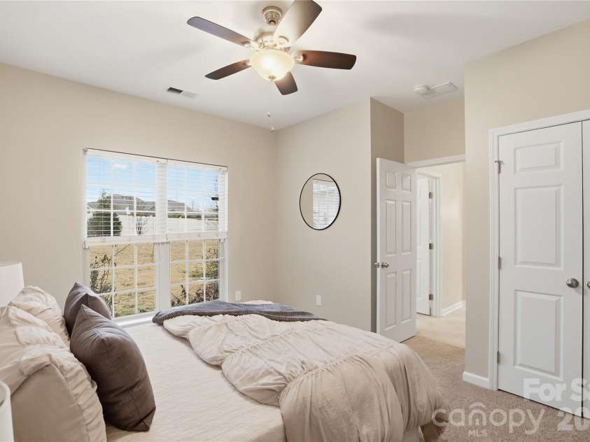 2365 Baxter Place, Concord, NC 28025.  MLS# CAR4307880, YatesRealty ID 4055. Main Level Bedroom