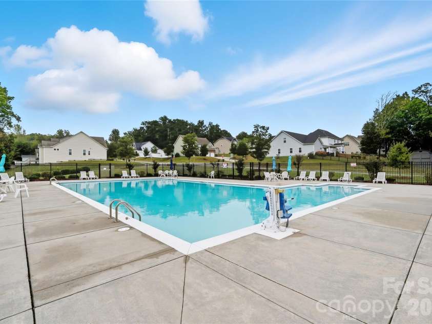 2365 Baxter Place, Concord, NC 28025.  MLS# CAR4307880, YatesRealty ID 4055. Neighborhood Pool