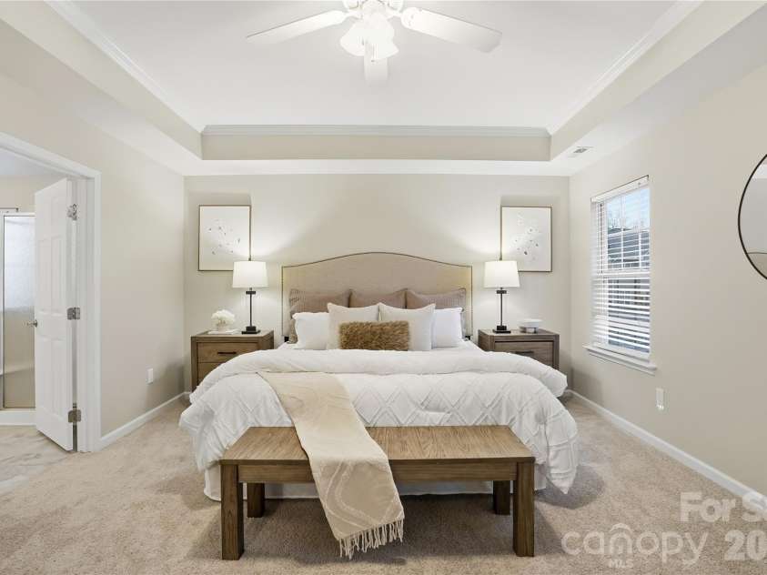 2365 Baxter Place, Concord, NC 28025.  MLS# CAR4307880, YatesRealty ID 4055. Primary Bedroom