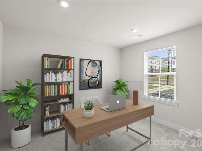 1725 Aspire Street, Charlotte, NC 28262.  MLS# CAR4409811, YatesRealty ID 40565. Virtually staged office