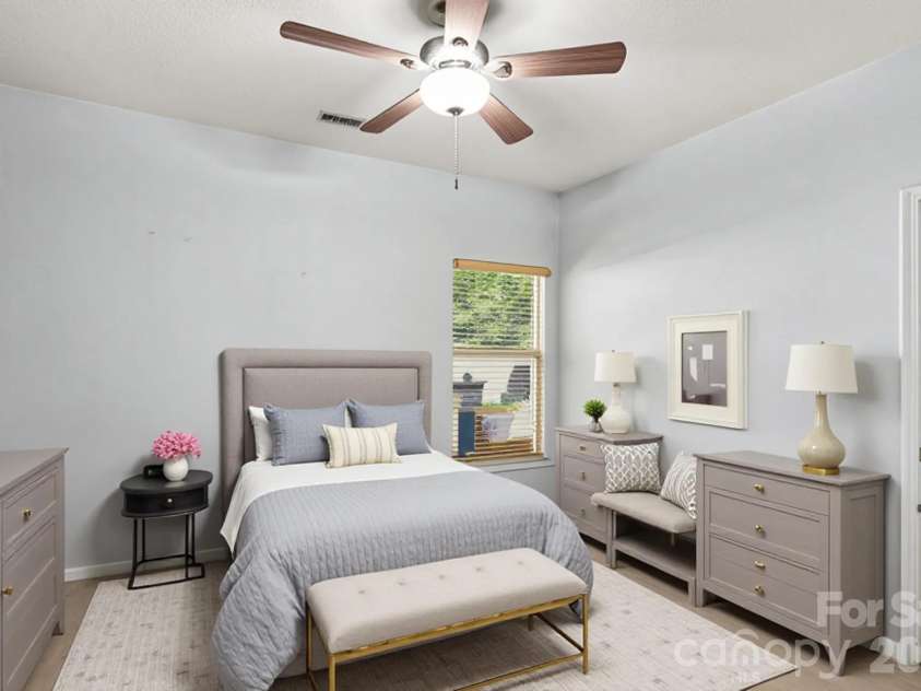2729 Meadow Knoll Drive, Charlotte, NC 28269.  MLS# CAR4408544, YatesRealty ID 40573. Virtually staged