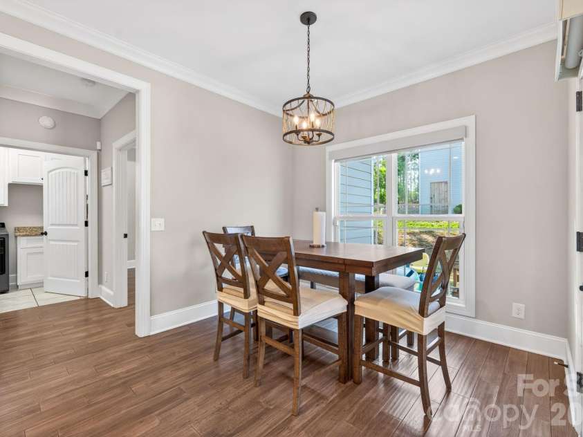 285 Jaida Lane, Oakboro, NC 28129.  MLS# CAR4408488, YatesRealty ID 40576. Dining