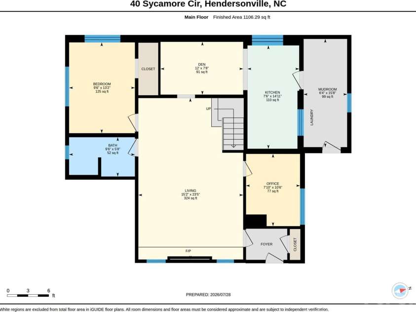 40 Sycamore Circle, Hendersonville, NC 28791.  MLS# CAR4409453, YatesRealty ID 40579. 