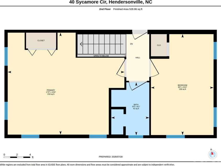 40 Sycamore Circle, Hendersonville, NC 28791.  MLS# CAR4409453, YatesRealty ID 40579. 